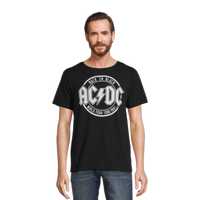 Чоловіча футболка AC/DC Back In Black рокер L, XL, 2XL, 3XL