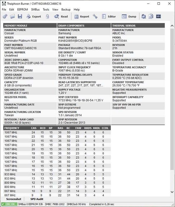 пам'ять DDR4 16GB Kit 2x8) 3466MHz CL16 Corsair DOMINATOR PLATINUM RGB