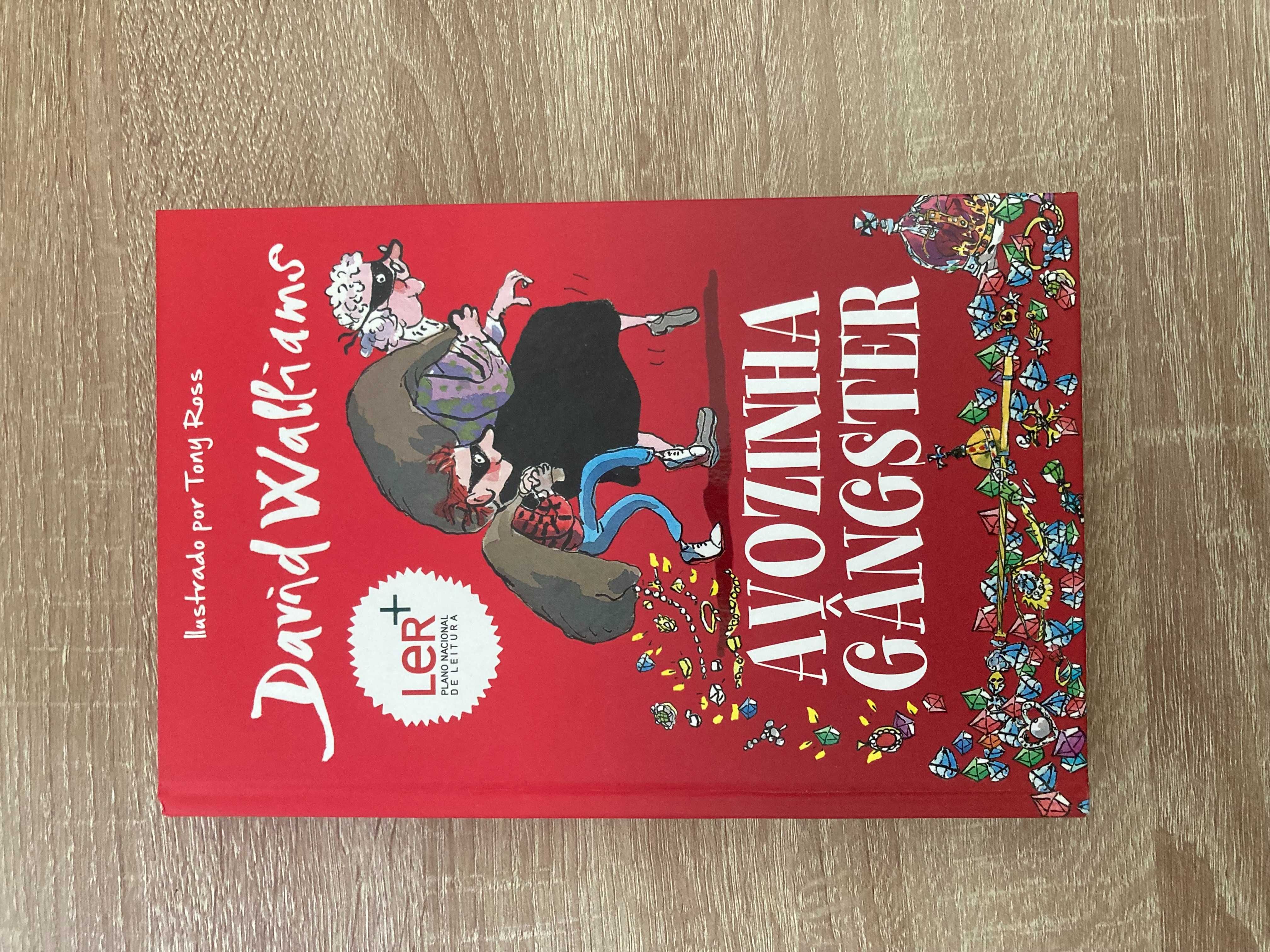 Livros David Walliams, Avozinha Gangster + A Incrível Fuga do Meu Avô