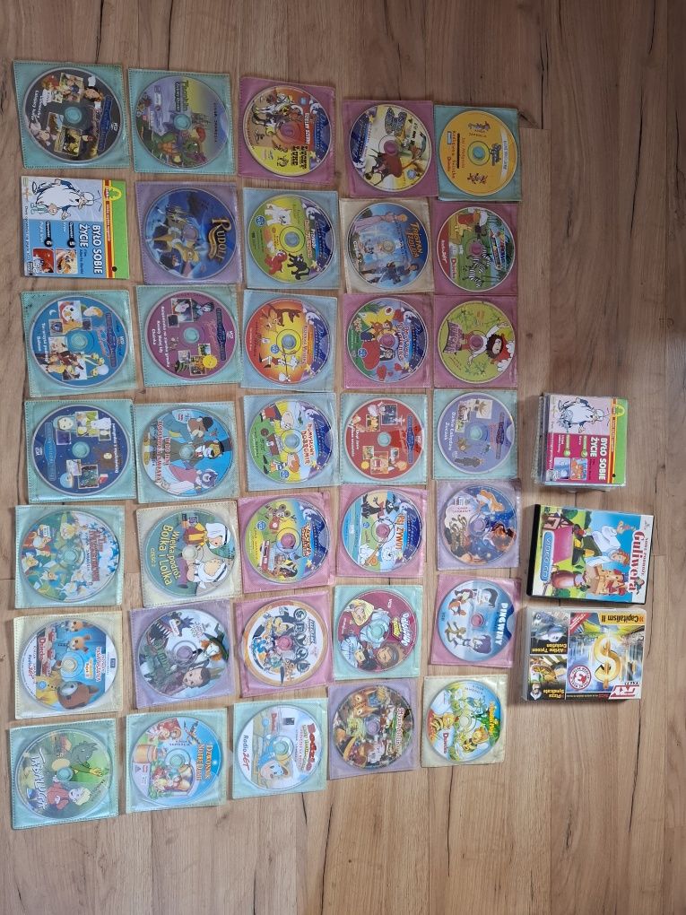 Bajki na płytach DVD.CD