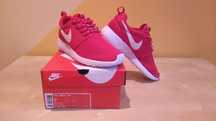 NIKE Roshe Run_Czerwone_DAMSKIE_rozmiar 40_WYSYŁKA 24h_KURIER