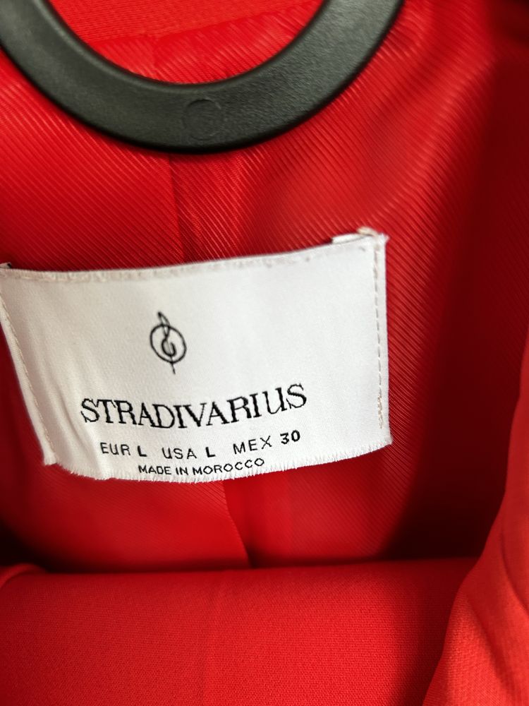 Komplet garniturowy krwista czerwień Stradivarius  L/Amisu 40 + Gratis