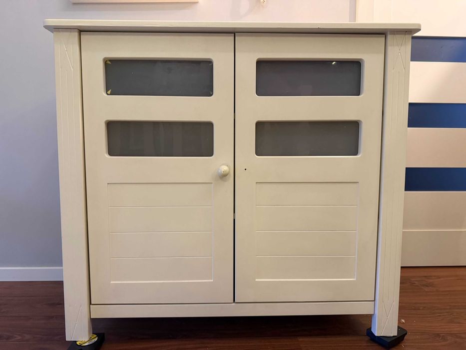 Zestaw Mebli Dziecięcych Bellamy: Szafa + Komoda (Kolor Ecru)