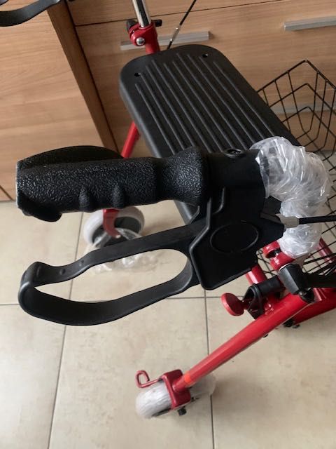 Chodzik balkonik składany czterokołowy podpórka RUSSKA Vital 120k NOWY