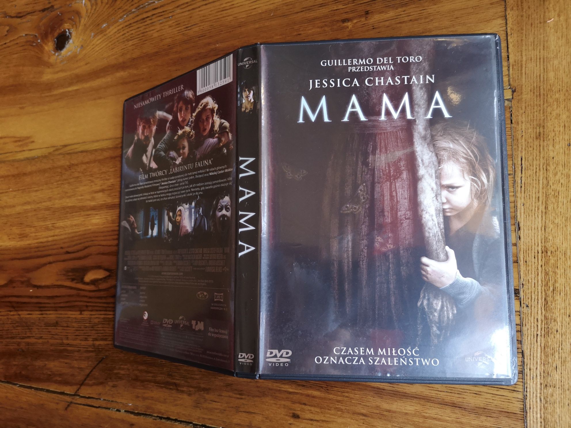 Płyta DVD:  Mama - Jessica Chastain