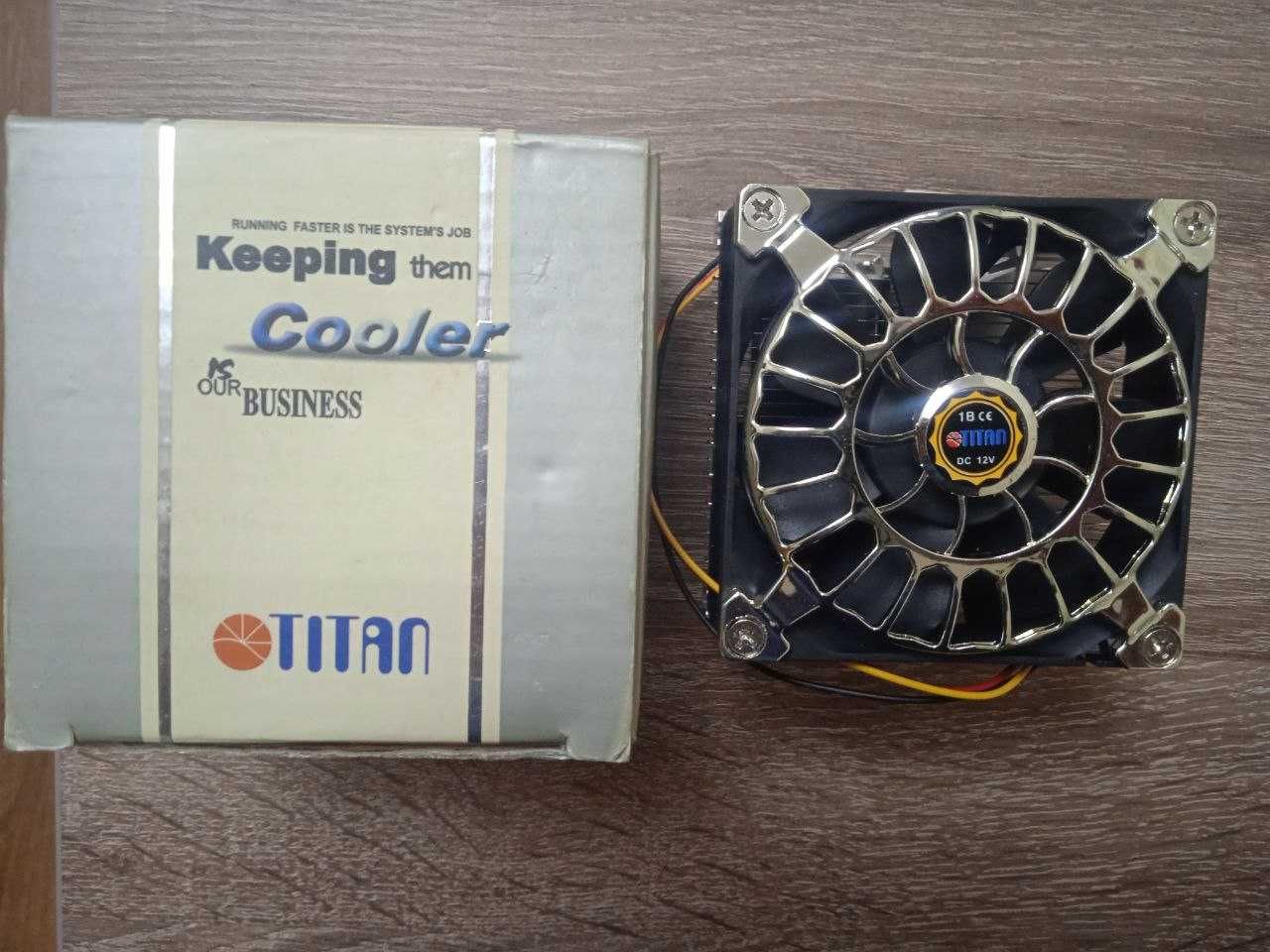 Titan кулер TTC-D5TB G CU35 SC и Titan TFD-8025M12S