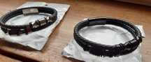 Pulseiras de couro para homem