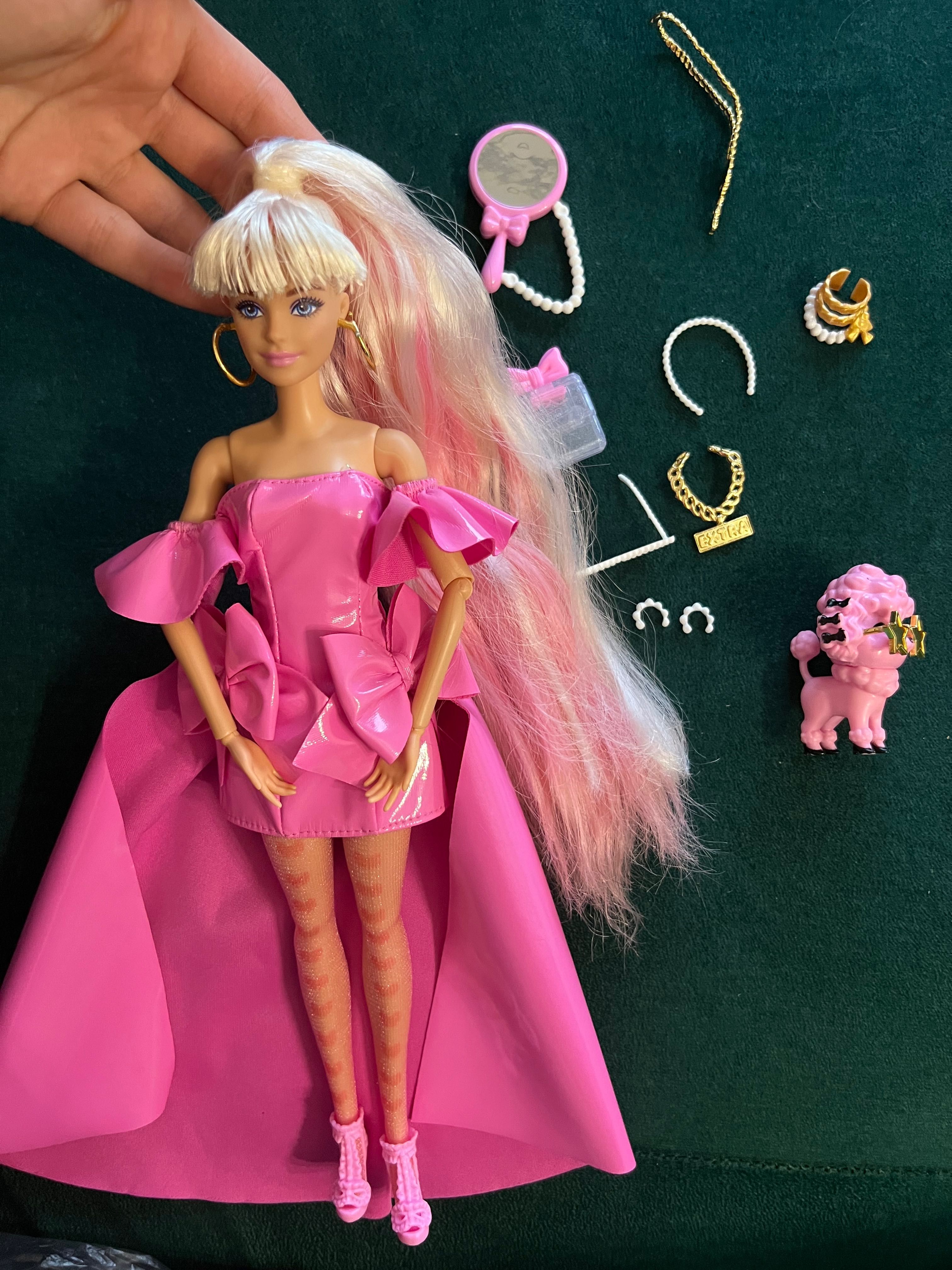 Lalka Barbie Extra Fancy różowa