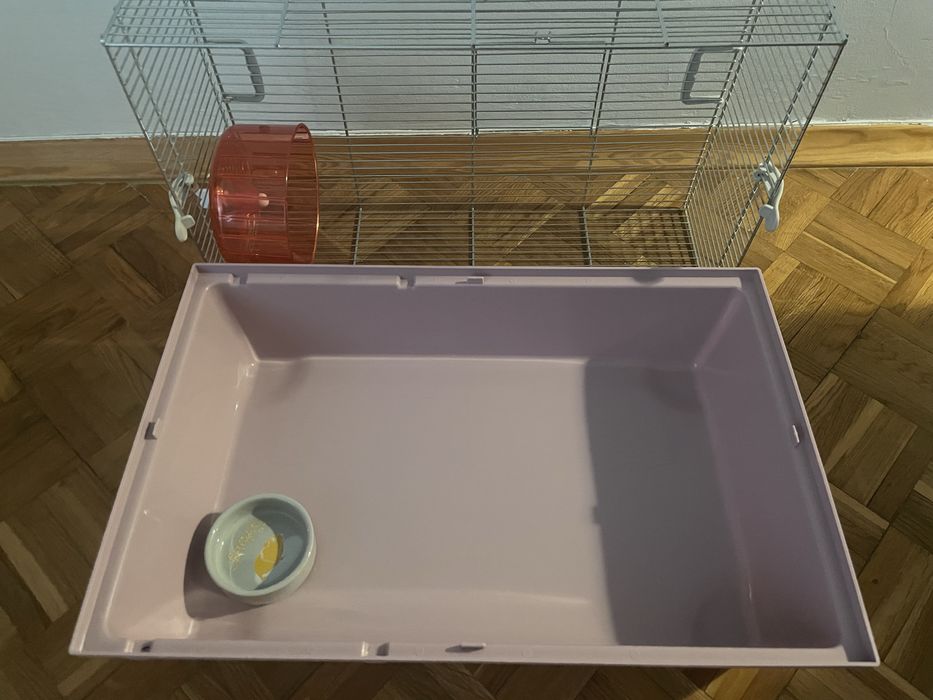 Klatka 50dł x 33gł x 26wys cm dla gryzonia, chomika.