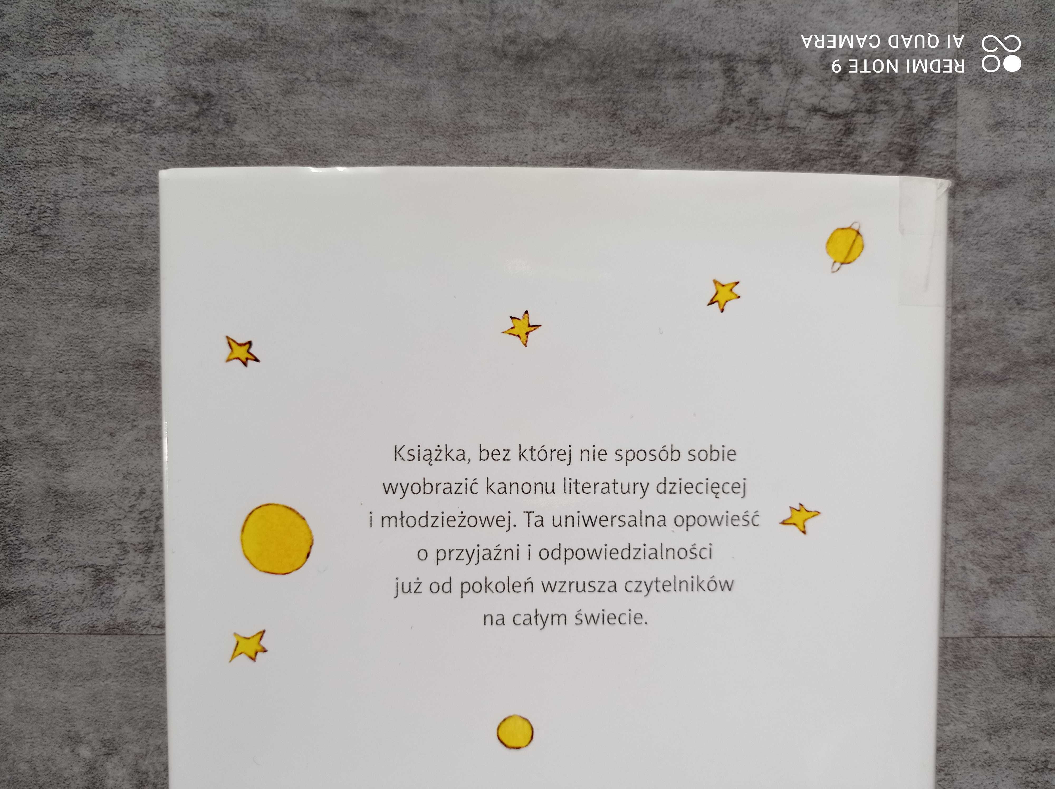 Książka Antoine de Saint Exupery Mały Książę z ilustracjami