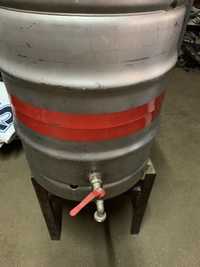 Barril 50 litros de inox com torneira