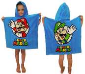Super Mario Ręcznik Dziecięcy Poncho Okrycie