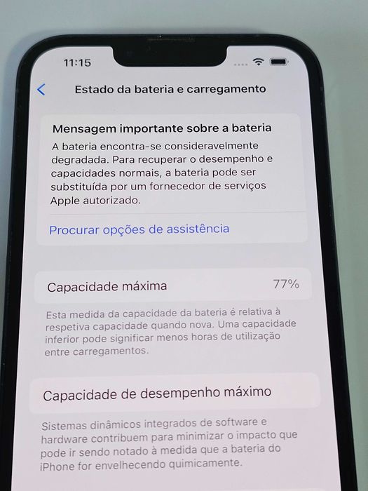Iphone 13PRO 128GB. 77% Bateria.  Excelente. Tudo de origem