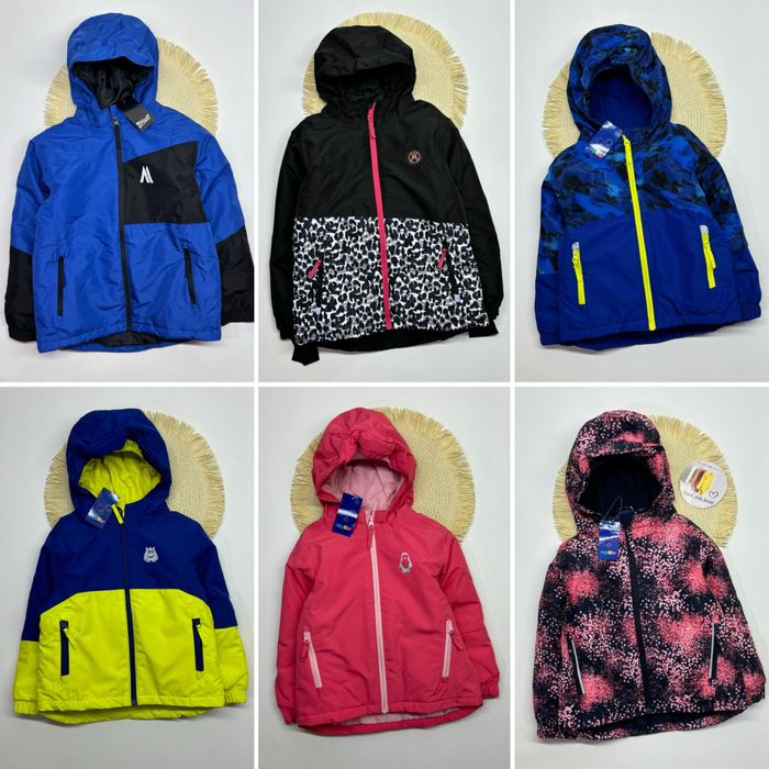 Куртки, дощовики, комбенізони, жилетки Lupilu та інші 56-164 розміри