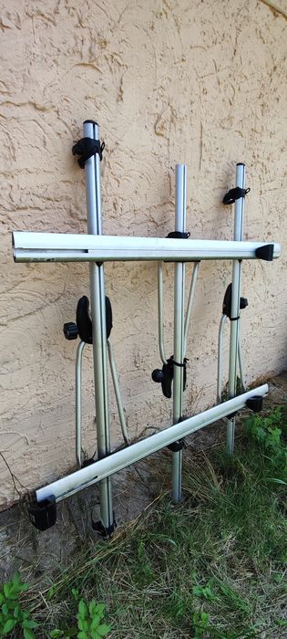 3x Bagażnik rowerowy na dach uchwyt Homar 3 Alu