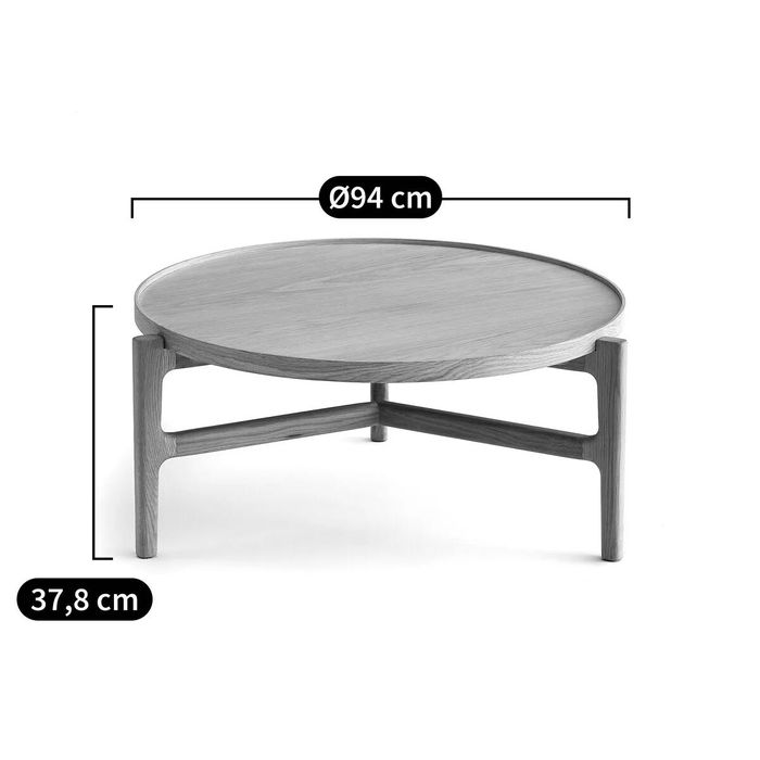 Natural Oak Sofa Table