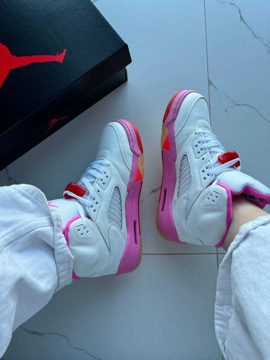 Кросівки Nike Air Jordan Jordan 5 Retro GS Pinksicle WNBA (36-41)