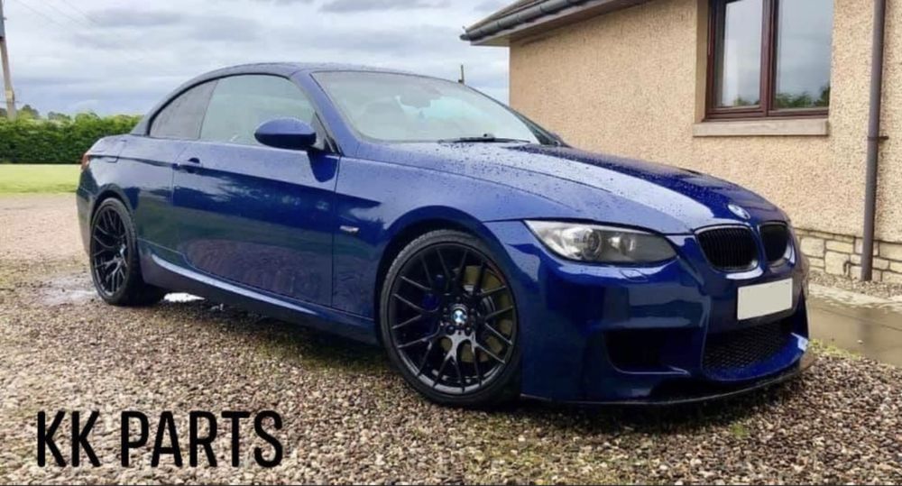 LIP SPOILER FRONTAL PALA ABA LÂMINA AVENTAL BMW SÉRIE 3 E90 E91 E92 E93 M PERFORMANCE M3 GTS CS MATERIAL NOVO