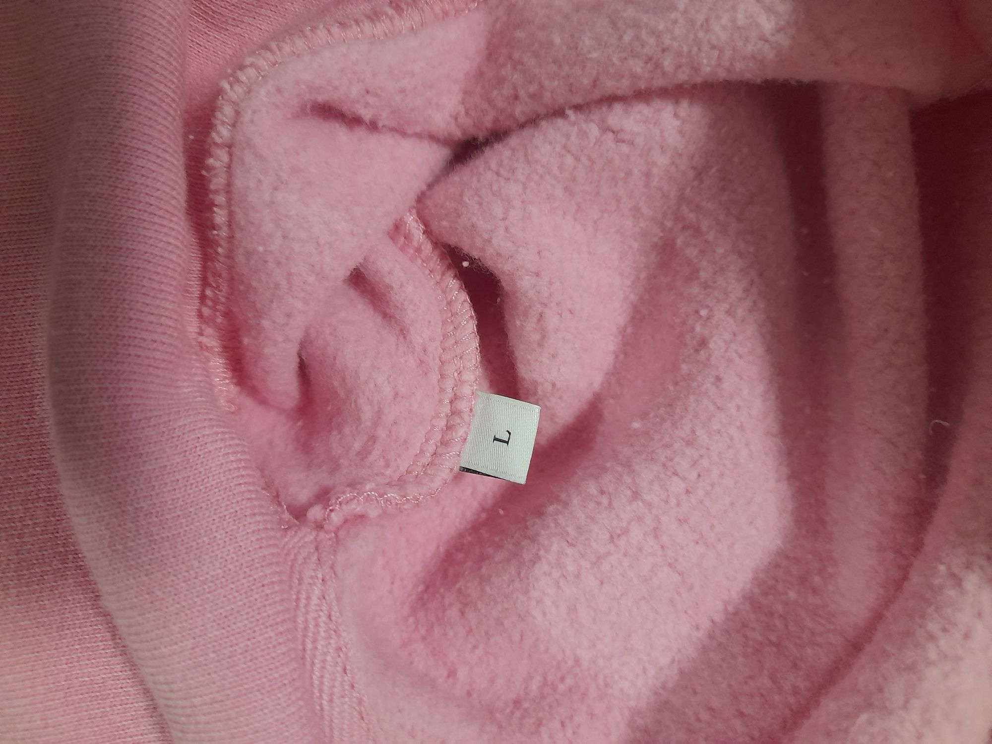 Sweater capucho rosa