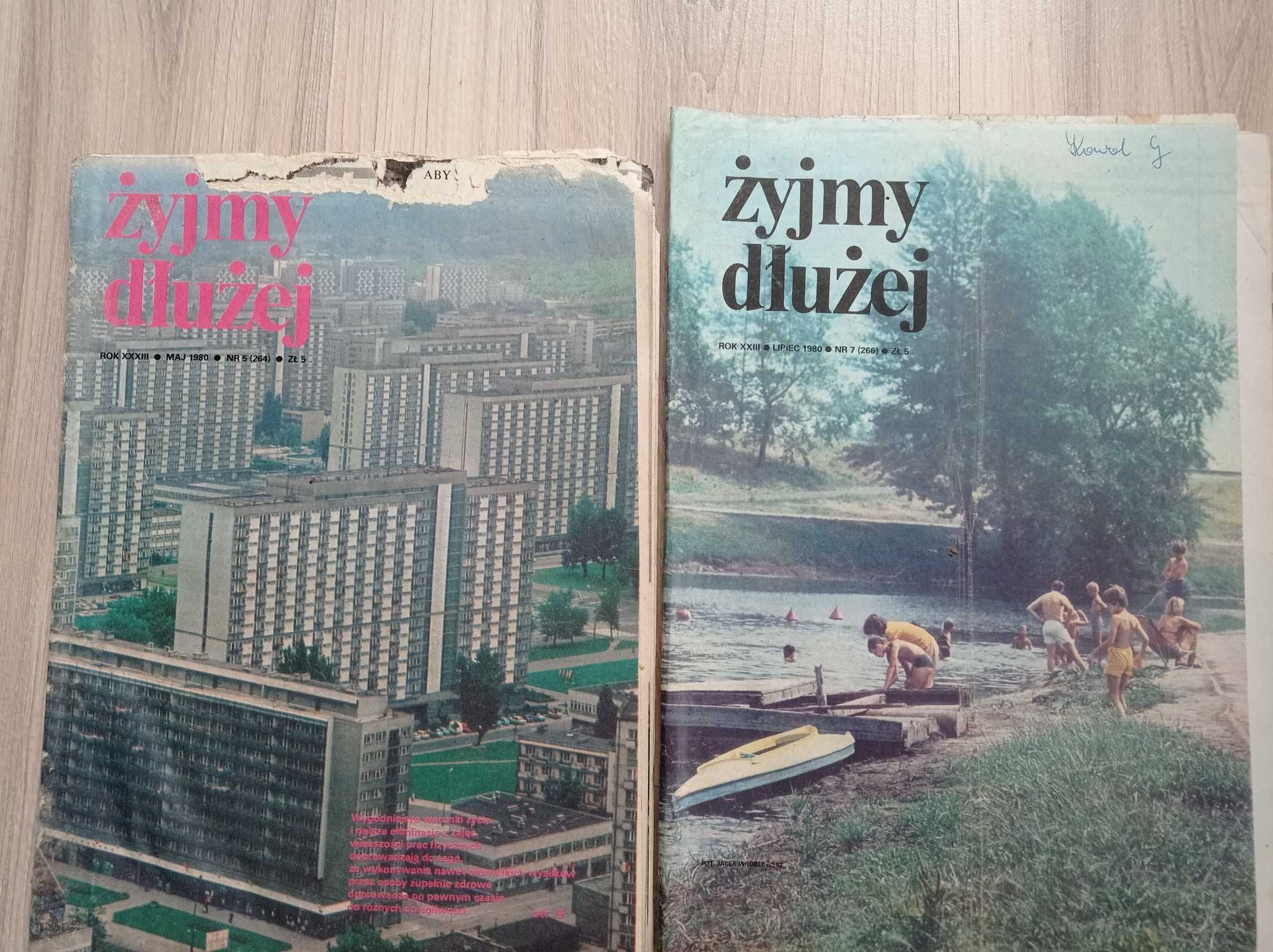 Żyjmy dłużej, zestaw 1980