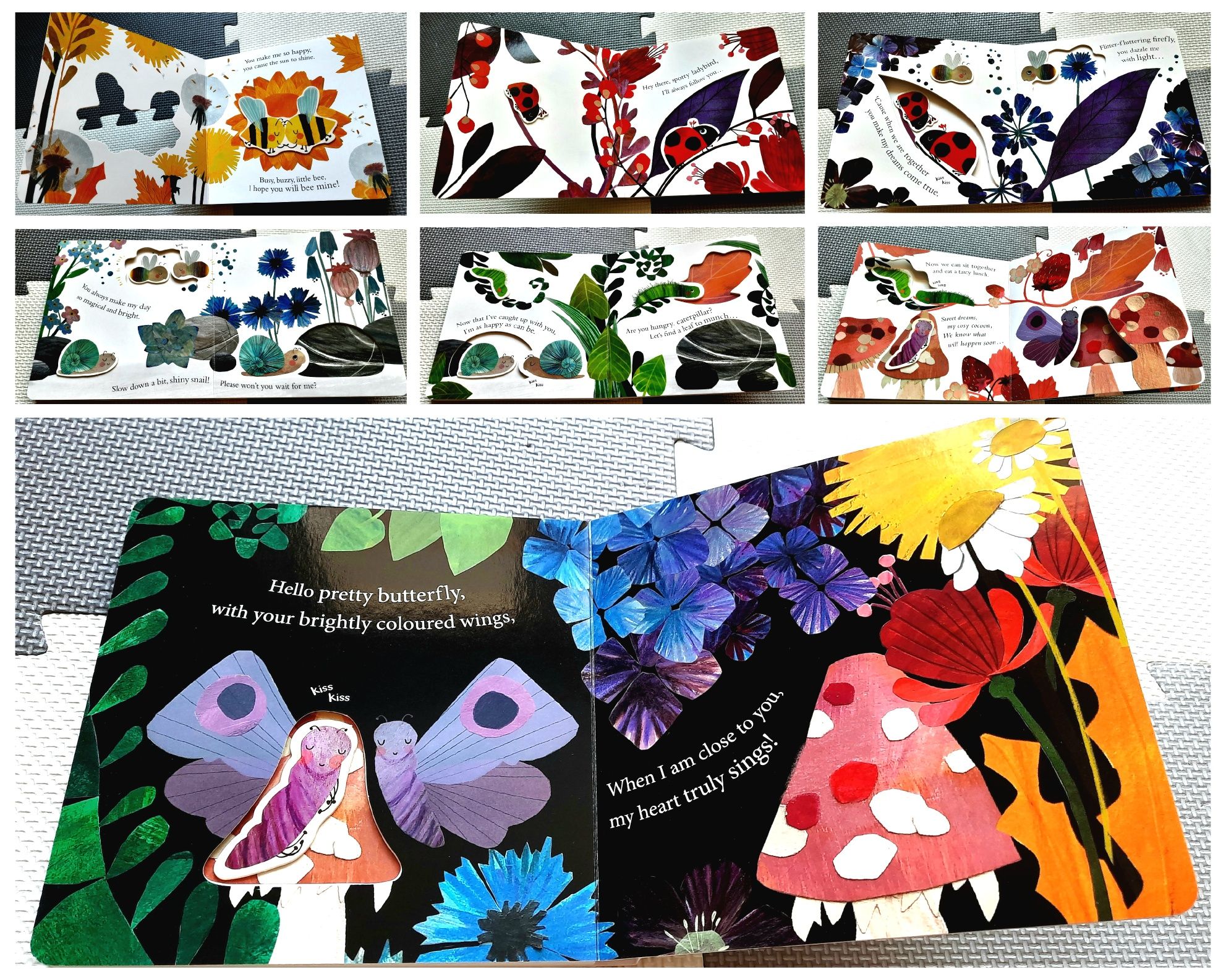 Bee Mine A springtime book of love sensoryczna książka po angielsku