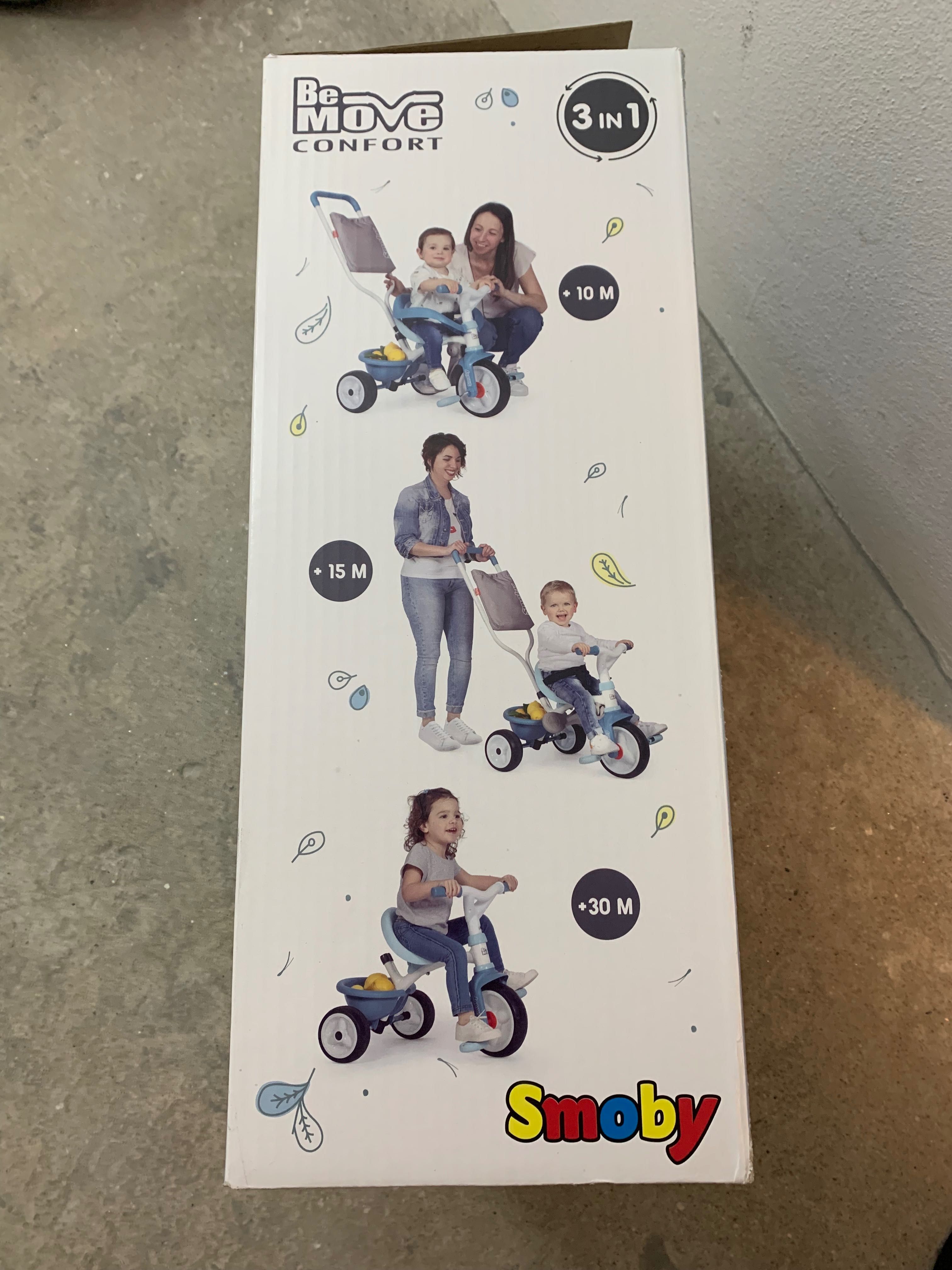 Triciclo SMOBY Be Move Confort 3 em 1