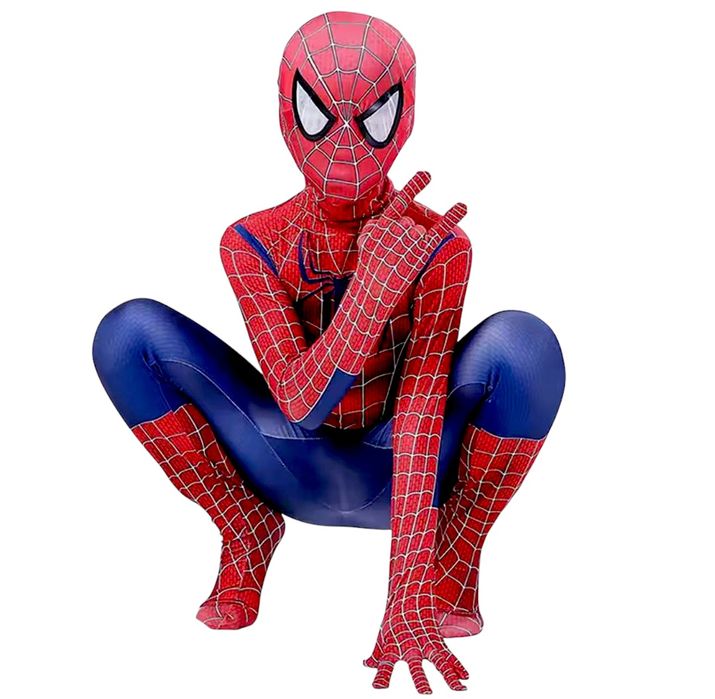 Nowy kostium Spider-Man dla dziecka – rozmiar 130 cm
