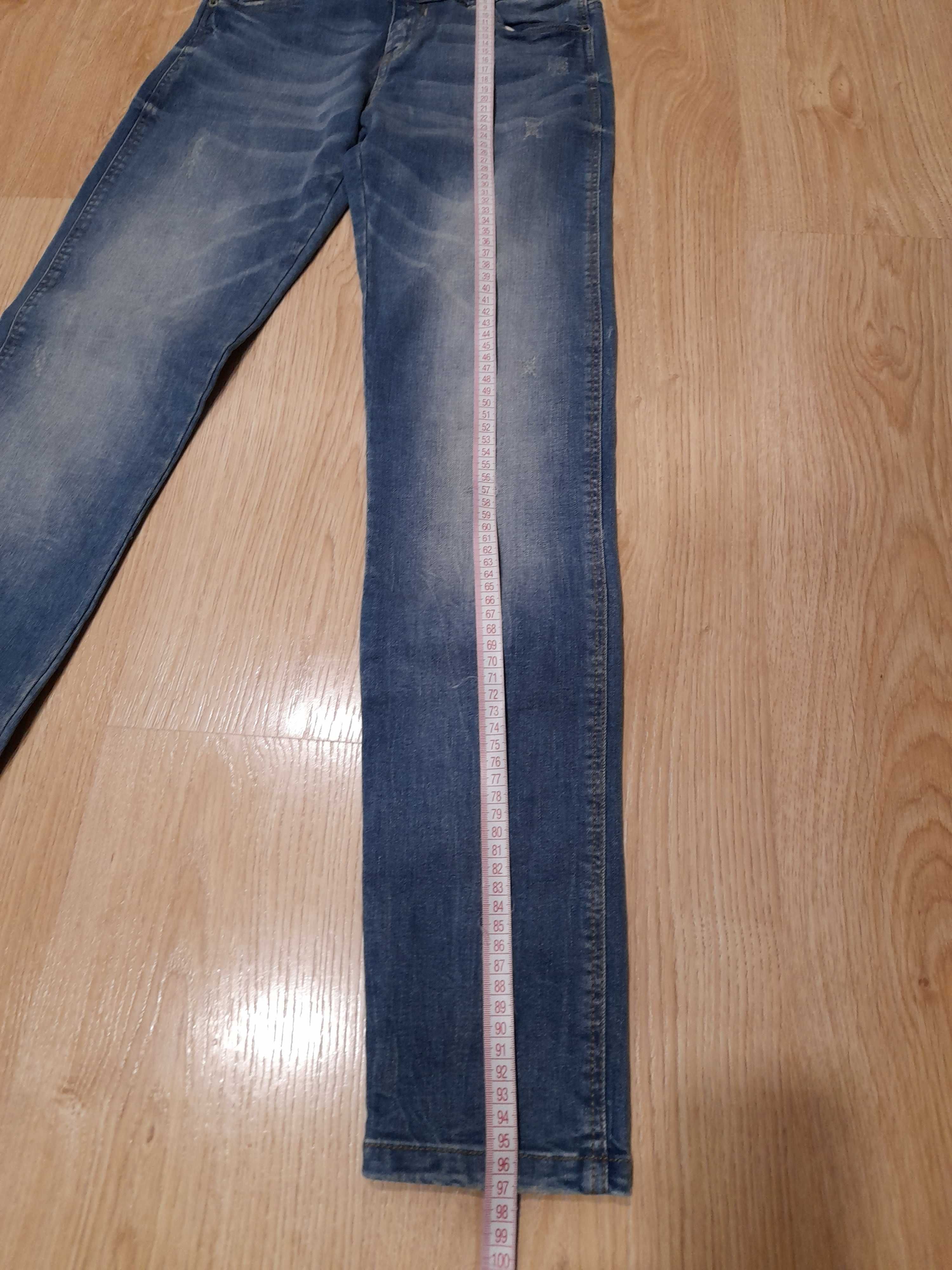 Spodnie damskie jeansowe Bershka rozm. 34