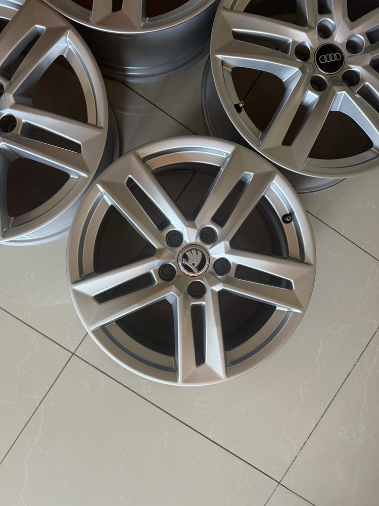 Диски оригінал Audi A4 r17/5/112 A6 VW Passat Caddy Golf Skoda Superb