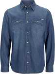 Koszula nowa męska JACK & JONES Jjesheridan L/S Noos, niebieska, XL