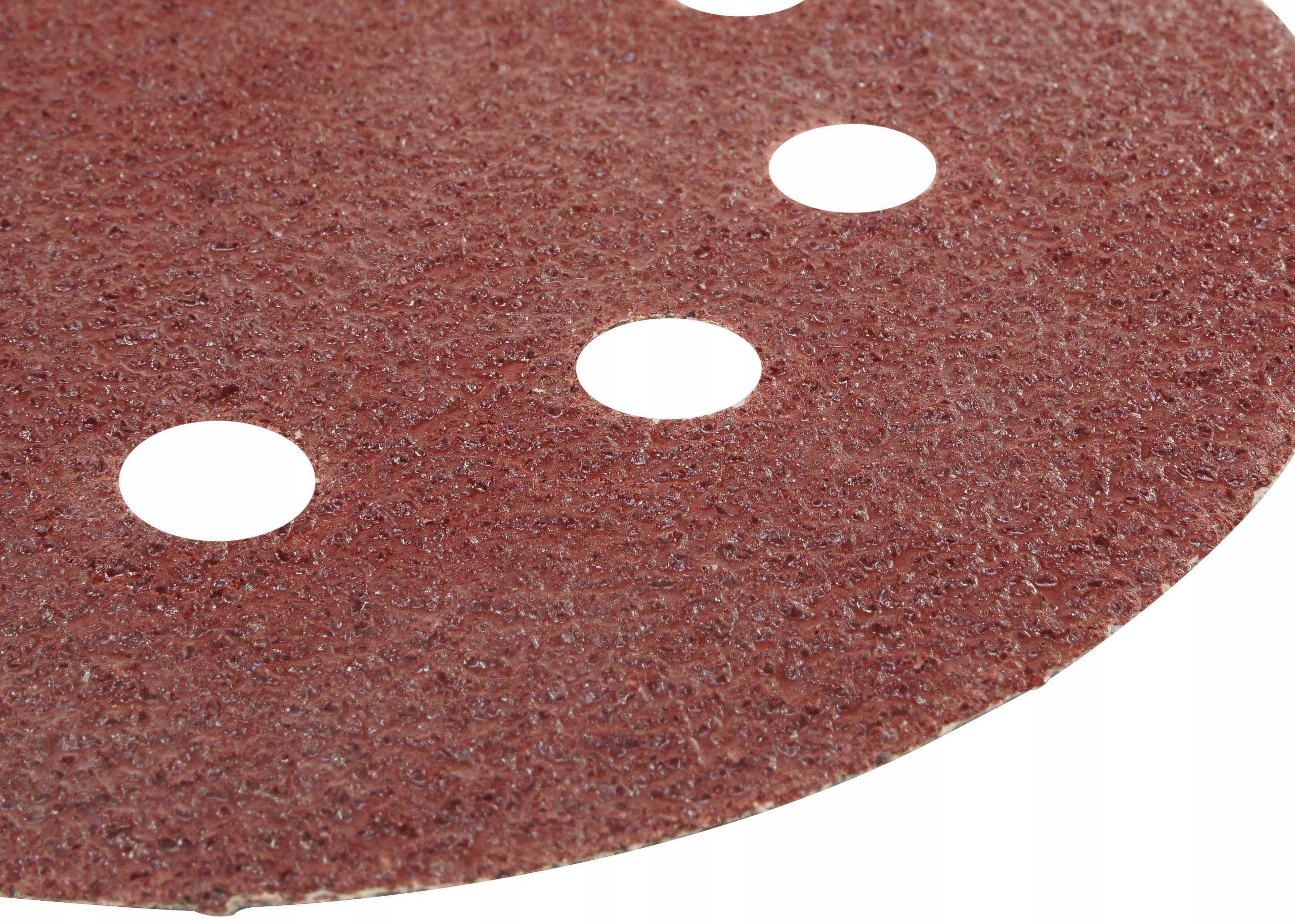 Krążek Papier Ścierny Na Rzep P100 150mm 10 Sztuk