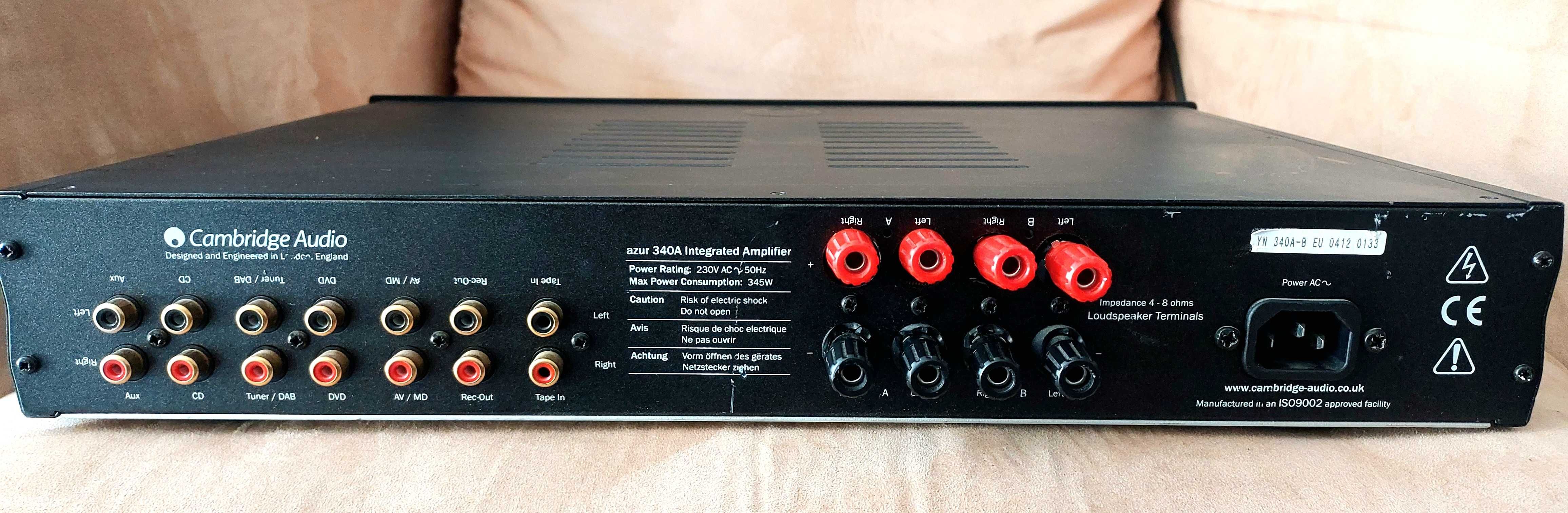 ‼️ cambridge audio azur 340a stylowy niski wzmacniacz hi-fi ‼️