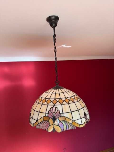 Lampy witrażowe komplet 2 sztuk