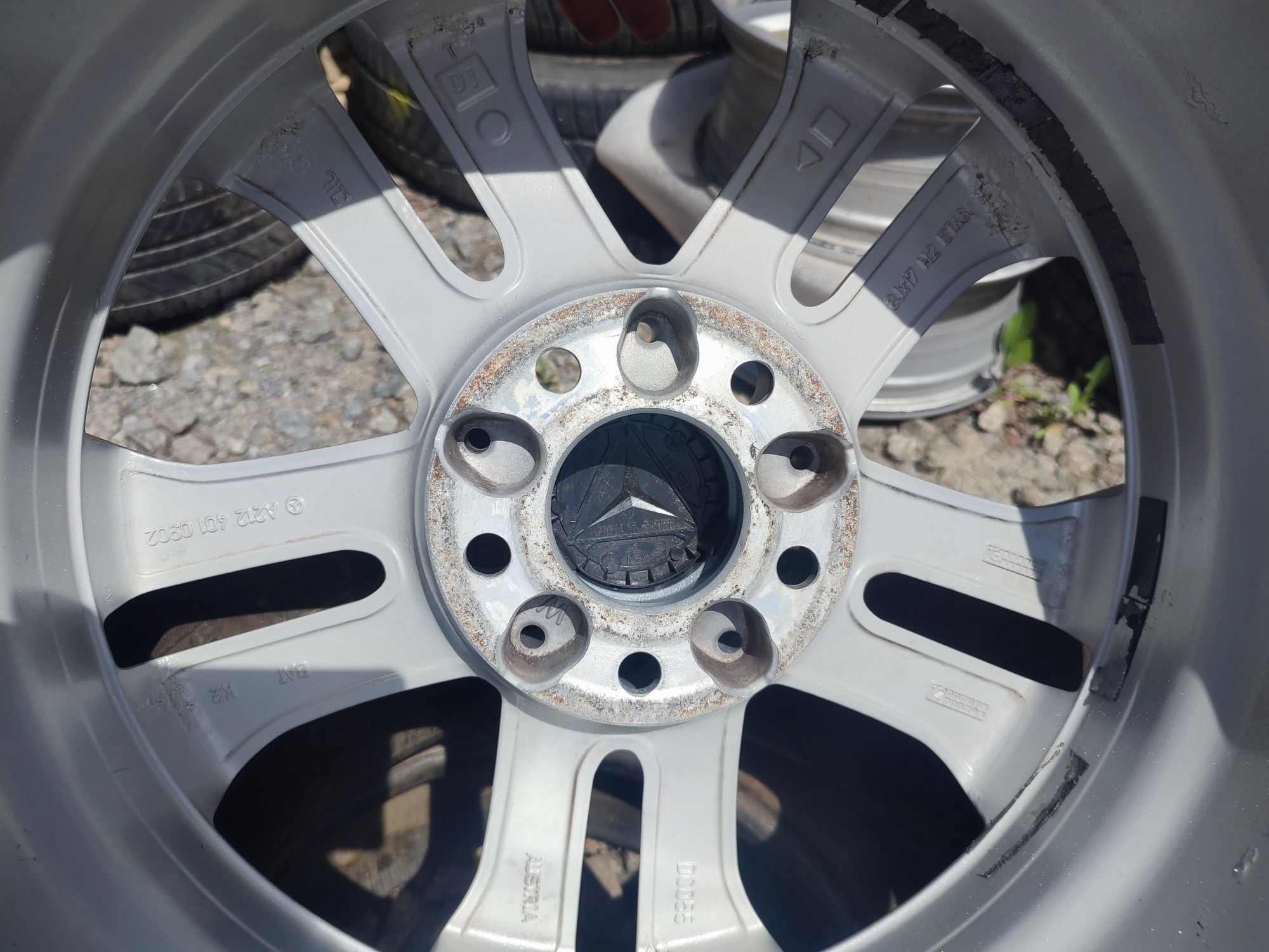 Диски оригінал Мерседес R17 5/112 w212 w211 w210 Vito 639 Віано