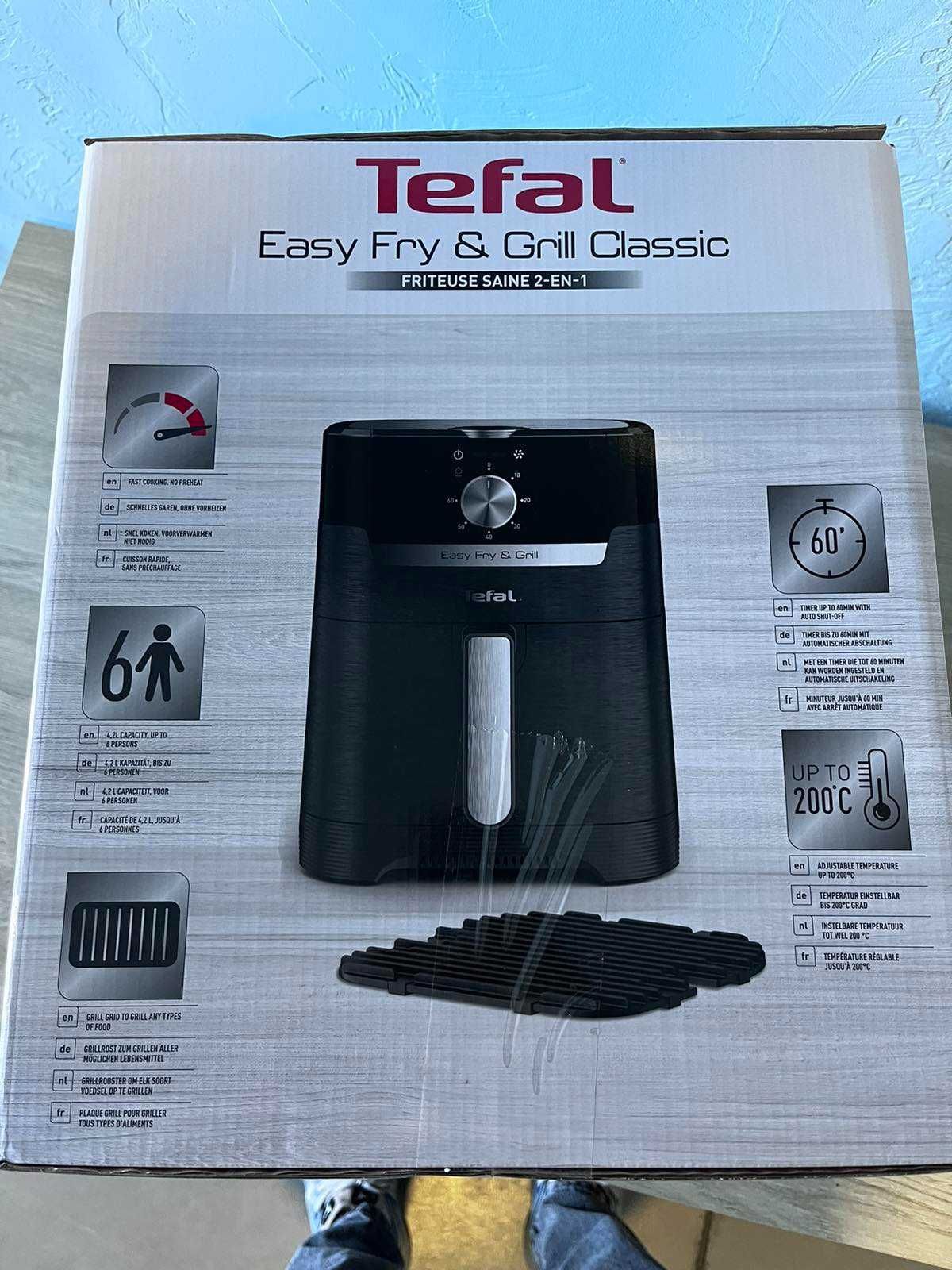 продам новеньку Мультипіч (аерофритюрниця) Tefal Easy Fry & Grill