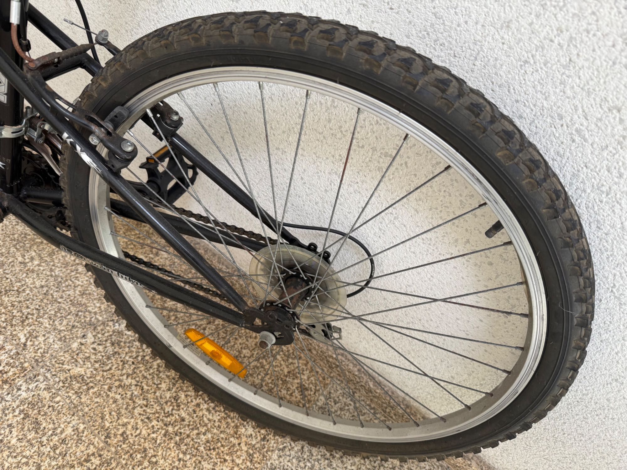 Bicicleta usada com mudanças
