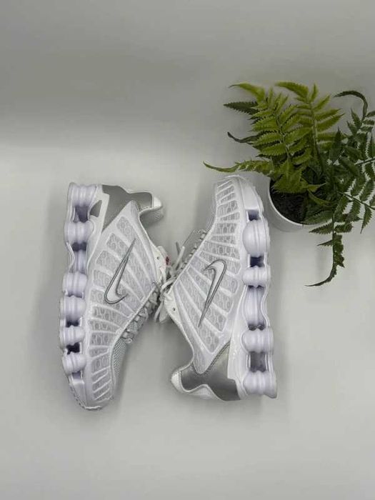 Buty meskie Mokasyny Nike_Shox_TL_White R.42