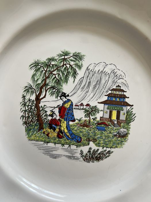 Prato Decorativo (Tema Japão)