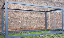 Rama kontenera skręcana wzmocniona- ocynk  , 6m x 2,85m x 2,7m
