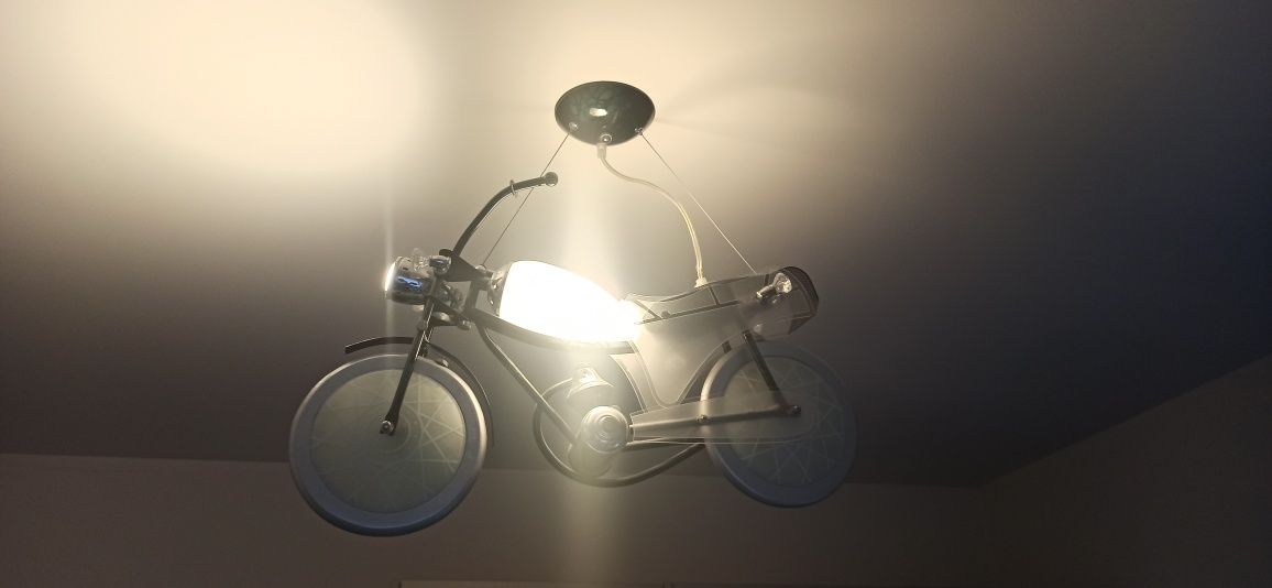 Lampa wisząca motocykl - jako gratis druga identyczna do naprawy!!!