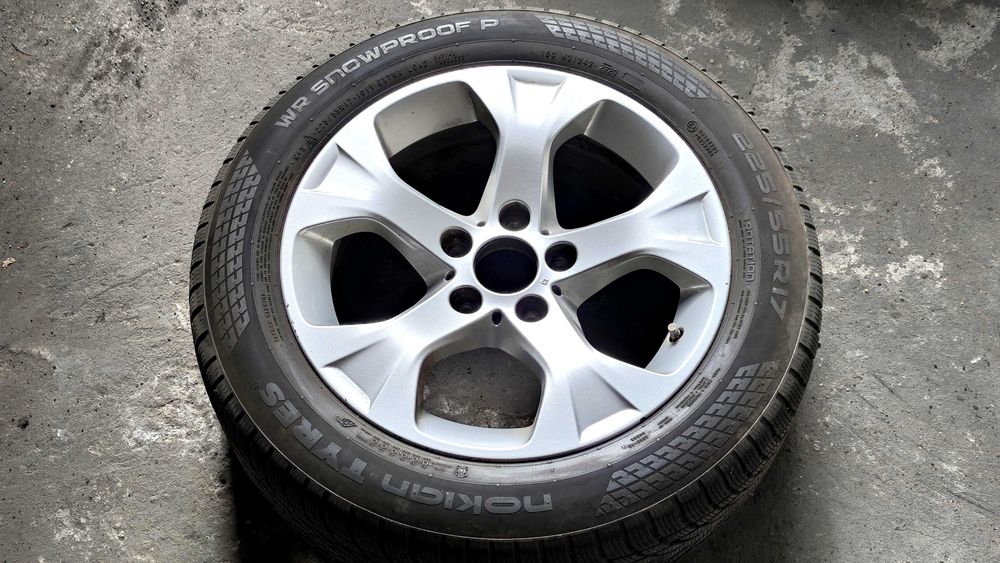4x Koła Felgi BMW 5x120 72.6 ET 34 Opel Opony 225 55 R17, plus Gratisy