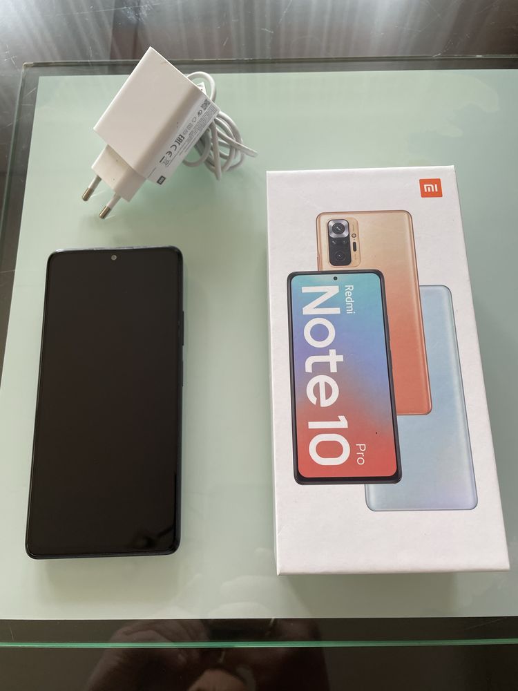 Xiaomi Redmi Note 10 Pro Jak Nowy 6 GB Ram 128 GB Rom Onyx Gray