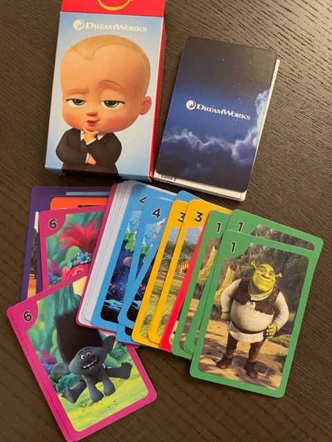 Jogo de Cartas DreamWorks (McDonalds)