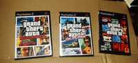 GTA Vice City Stories, GTA III, GTA Liberty City Srories Play Station2