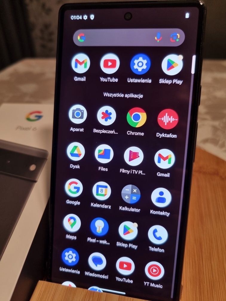 Google Pixel 6 5G 8/128GB Black 6.4" OLED 50Mp 4xopt dual Android 17