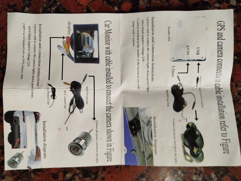 Дзеркало з камерою заднього виду