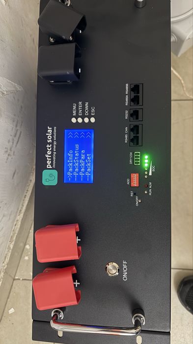 Комплект резервного живлення дбж інвертор powmr 6.2квт + lifepo4 5квт