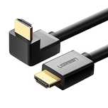 Ugreen kątowy kabel Hdmi (90°) 4k 1m czarny (hd103)