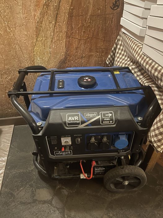 Генератор бензиновий SCEPPACH  6.0-6.5 КВТ SG6500X комбі
