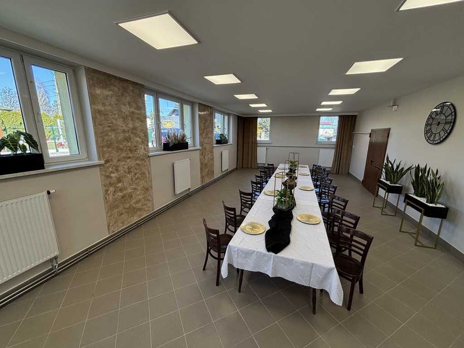 Lokal, sala do wynajęcia Strumień, przyjęcia, komunie, imprezy, 70m2